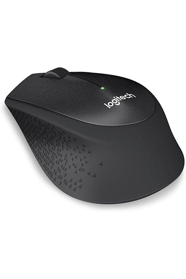M330 Silent Plus Wireless Mouse, 2.4GHz with USB Nano Receiver, 1000 DPI Optical Tracking, - 3