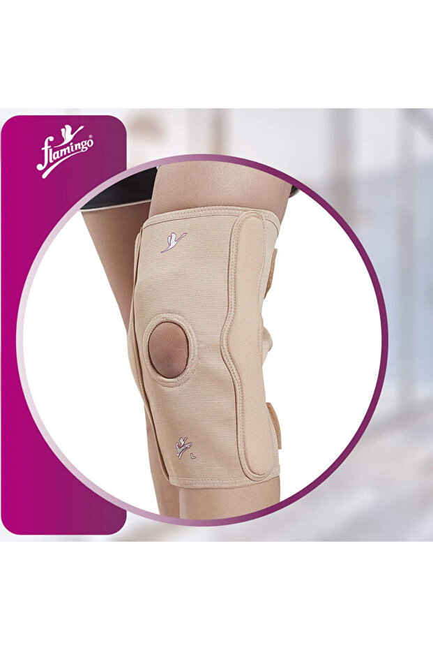 دعامة الركبة المرنة كبيرة (L) - 1