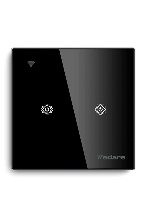 Redare Alexa Smart Switch, WiFi Smart Wall Light Switch, WiFi Light Switch No Neutral, No Neutral Wi - 1