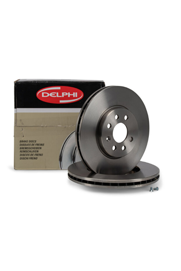 Opel Astra H Ön Fren Diski 1.3 CDTI 2005-2010 280mm 2 Adet DELPHİ - 1