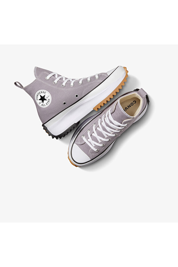 Run Star Hike Unisex Lila Platform Sneaker - 5