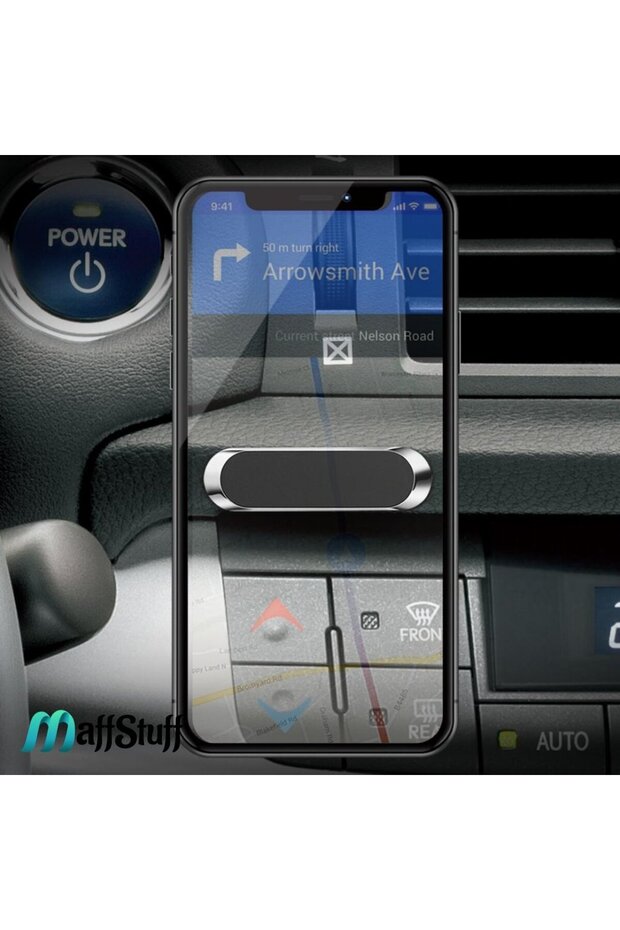 Rectangular magnetic car phone holder for dashboard - 8