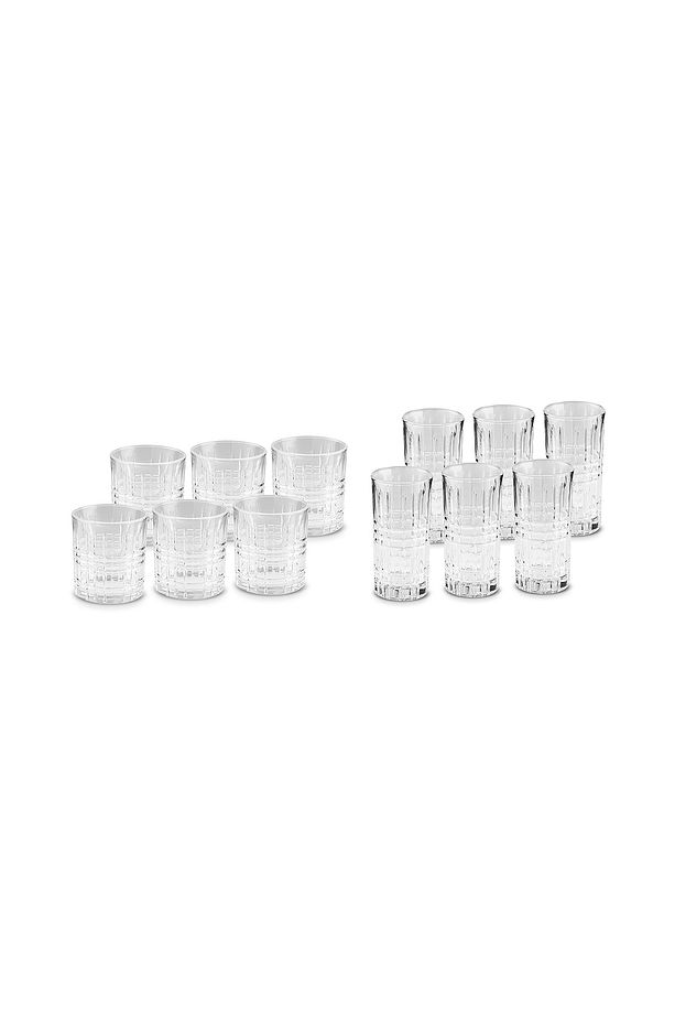 Luminary 6 Kişilik 12 Parça Su ve Meşrubat Bardağı Seti - 1
