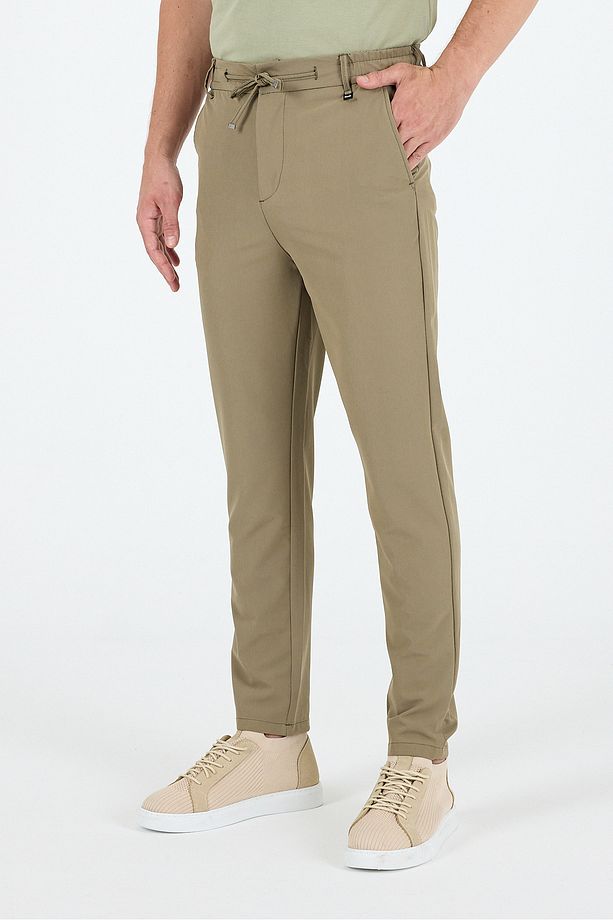 Spor ve Günlük Rahat Cool %92Polyester %8Elastan Esnek Kumaş Erkek Jogger Pantolon Eşofman Altı 3670 - 3