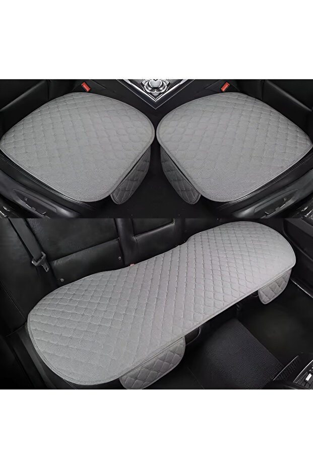 Seat Tarraco Arm Feather Pocket Auto Seat Cushion Set - Seat Protection Cover (Set of 3)