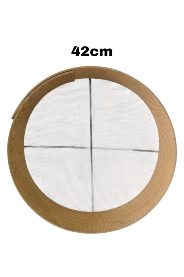 Number 10/Wooden Sieve/42Cm/Steel Wire