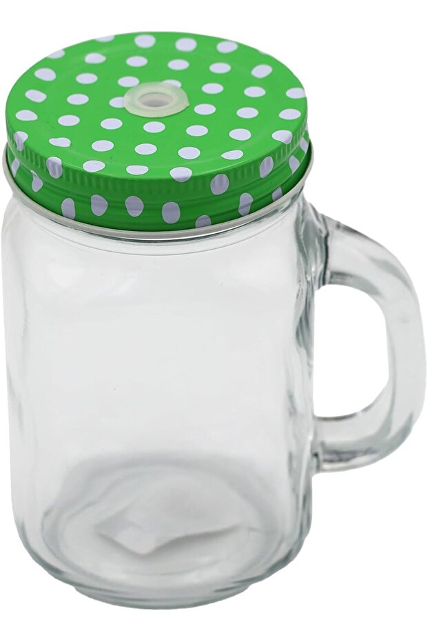 Mojito Glass 400 ML With Straw Set Tall Highball Cocktail Glasses