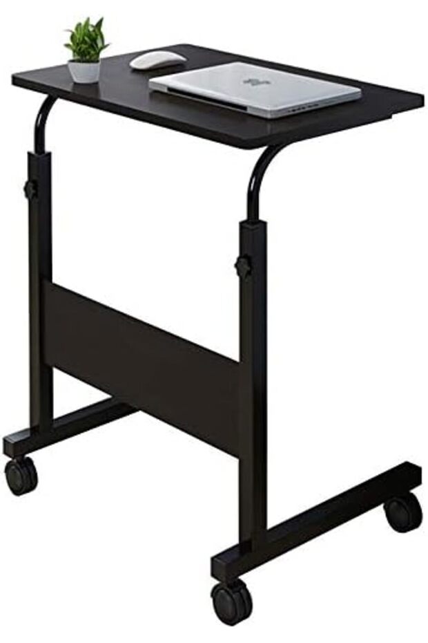 Adjustable Portable Laptop Desk - Bedside Computer Table for Home & Office Use
