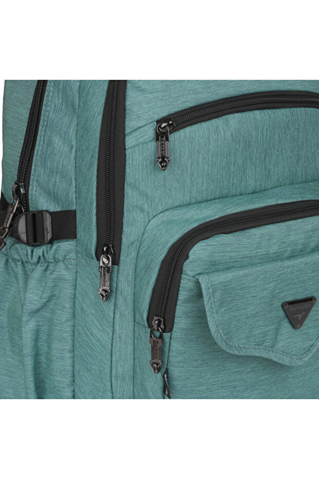 حقيبة ظهر مدرسية مقاومة للماء متعددة الأقسام تركواز 2056 - 3