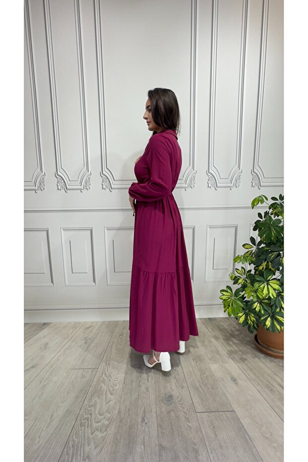 WISH - فستان بخصر أمامي - 8