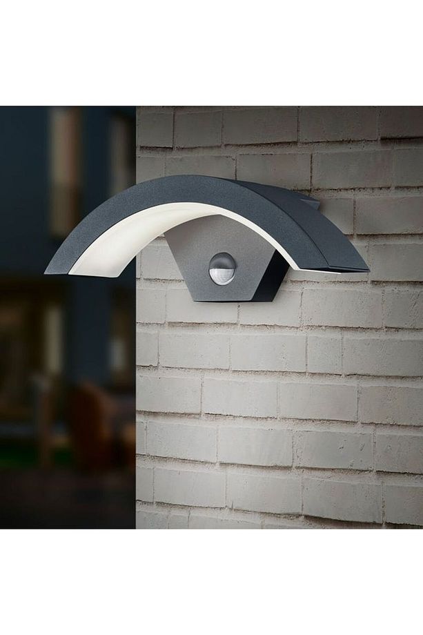 Elektrikle Çalışır, Sensörlü 24 Watt İç ve Dış Mekan Led Duvar Aplik 3000K G. Işığı Led Armatür - 4