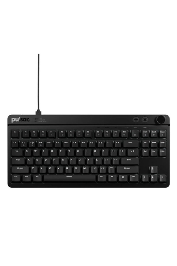 XBOARD MS ANSI Siyah TKL Cherry MX2A Red Switch 8K Hz RGB Mekanik Gaming Klavye (XBMS01) - 1
