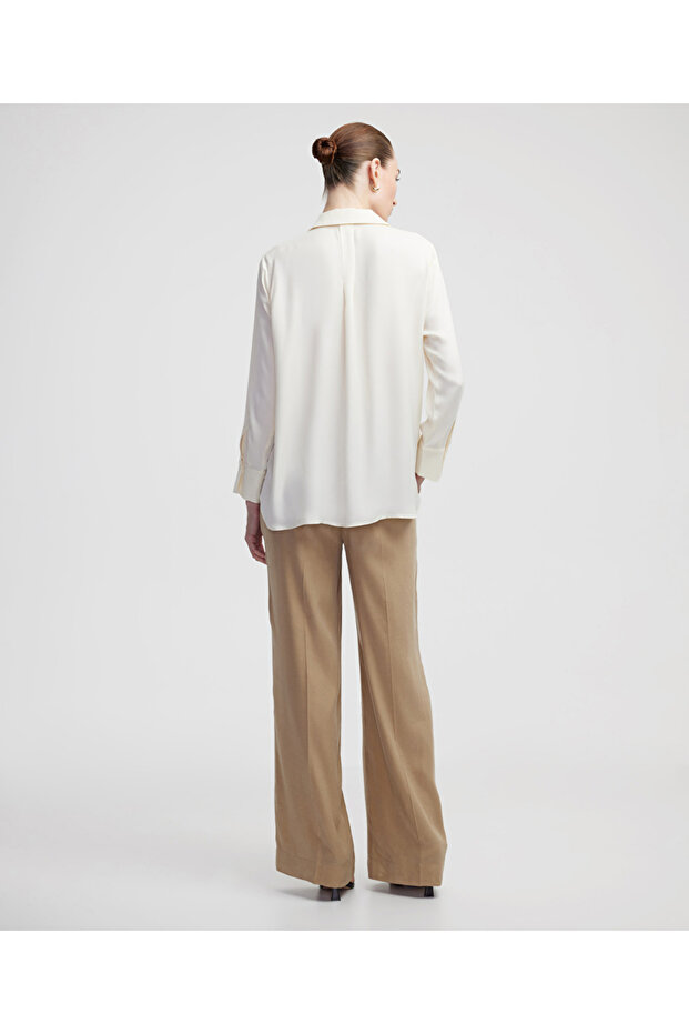 Rahat kesim basic gömlek - 7