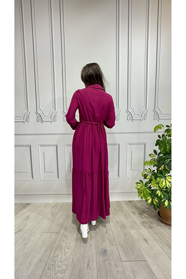 WISH - فستان بخصر أمامي - 6