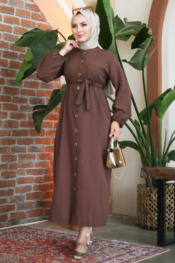 Elbise Kahve - 27289 - 3