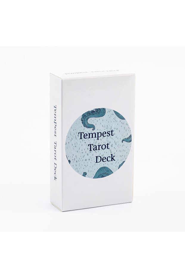 مجموعة بطاقات Tarot Tempest ذات الطابع المحيطي TK17K، 78 بطاقة، مقاس 10.4 × 6.1 سم، مصممة بشكل جميل لـ B