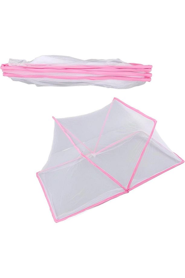 KATLANABİLİR PEMBE ÇOCUK VE BEBEK CİBİNLİK - 4