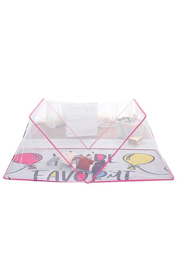 KATLANABİLİR PEMBE ÇOCUK VE BEBEK CİBİNLİK - 3
