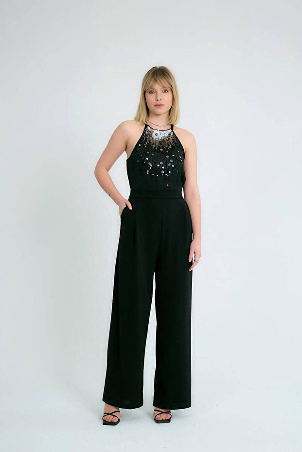 SİYAH PAYETLİ TULUM - 4