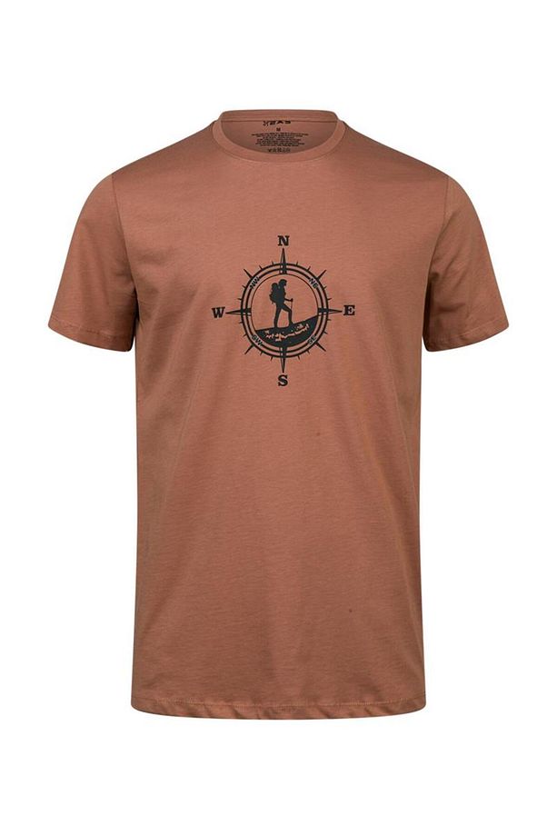 Alex Baskılı Erkek Sıfır Yaka T-Shirt - 1