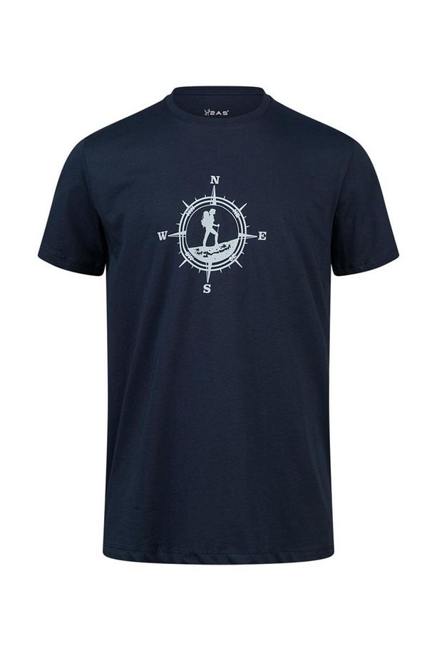 Alex Baskılı Erkek Sıfır Yaka T-Shirt - 1