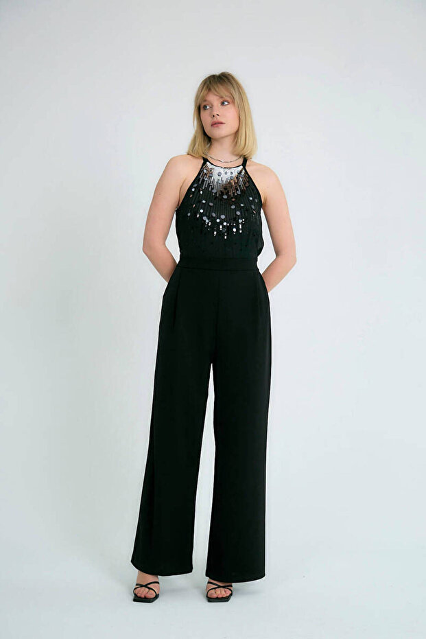 SİYAH PAYETLİ TULUM - 5