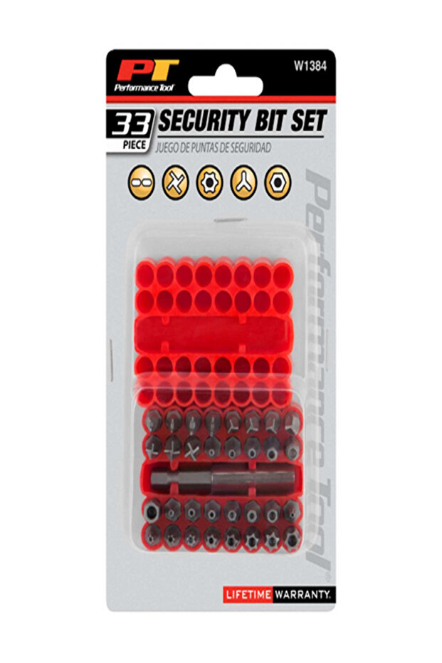 33-Piece Security Bit Set - 1