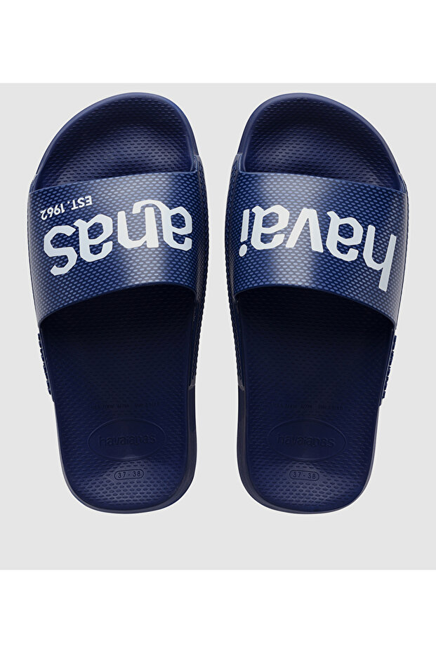 Blue HAV. SLIDE CLASSIC LOGOMANIA Unisex Sandal