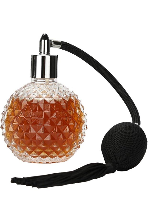 Dekor Cam Parfüm Şişesi Atomizer - 1