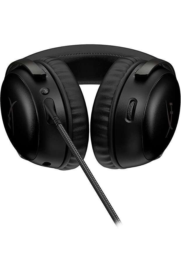 سماعة رأس سلكية للألعاب HyperX Cloud III لأجهزة الكمبيوتر، PS5، Xbox X|S - أسود - 4