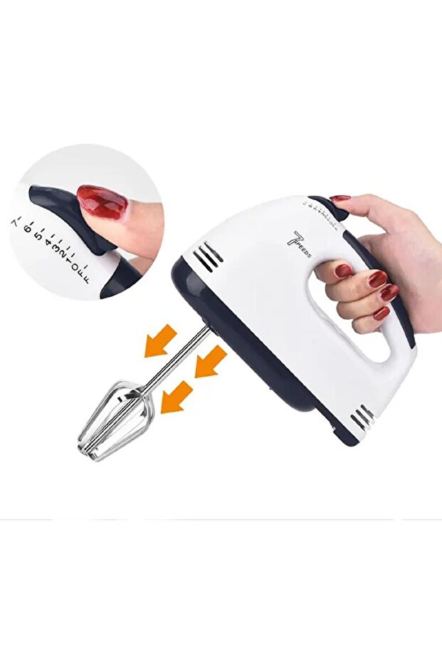 220 V 100 W 7 Speed Home Kitchen Egg Beater Hand Blender