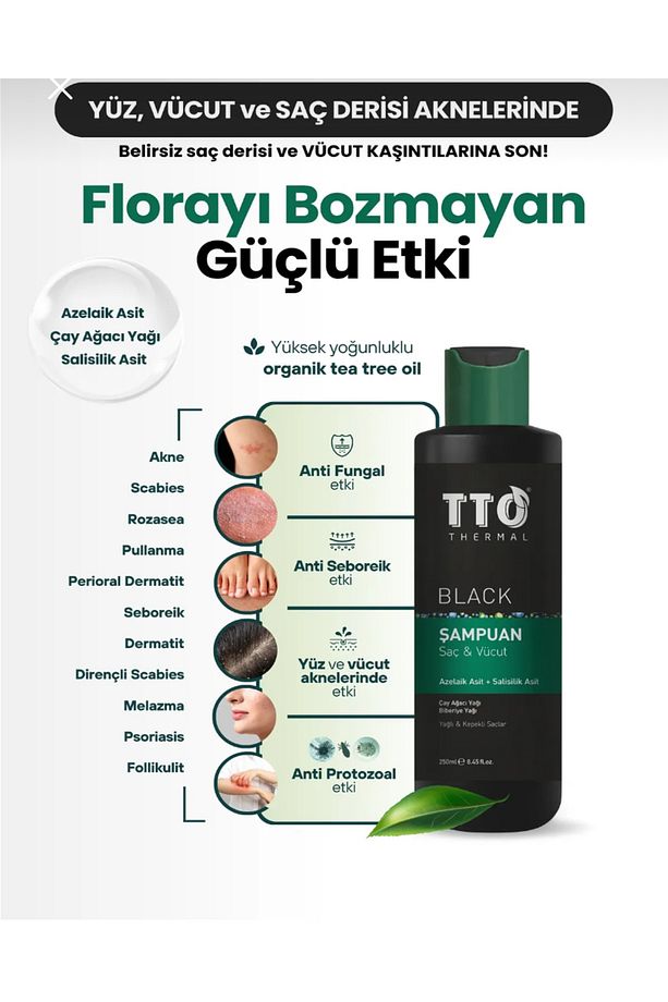 Thermal Black Şampuan 400 + 100 ml - 2