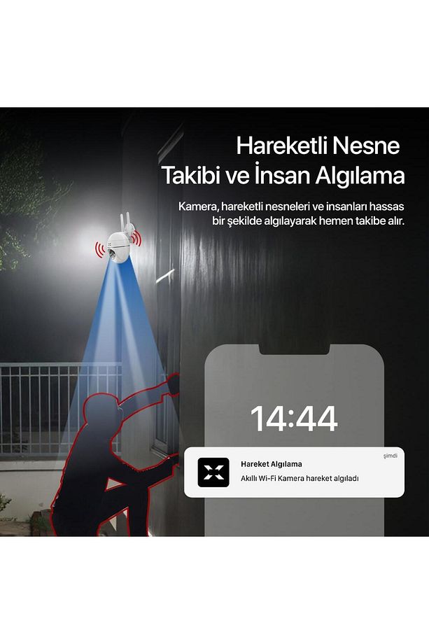 XENON X7266 FHD 3MP GECE G. WI-FI GUVENLIK KAM. - 3