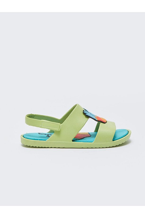 LCW STEPS Yeşil Patch Detaylı Erkek Çocuk Sandalet - 2