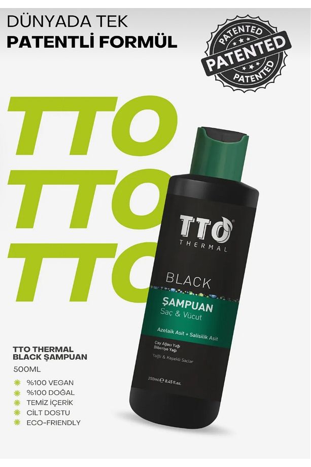 Thermal Black Şampuan 400 + 100 ml - 4