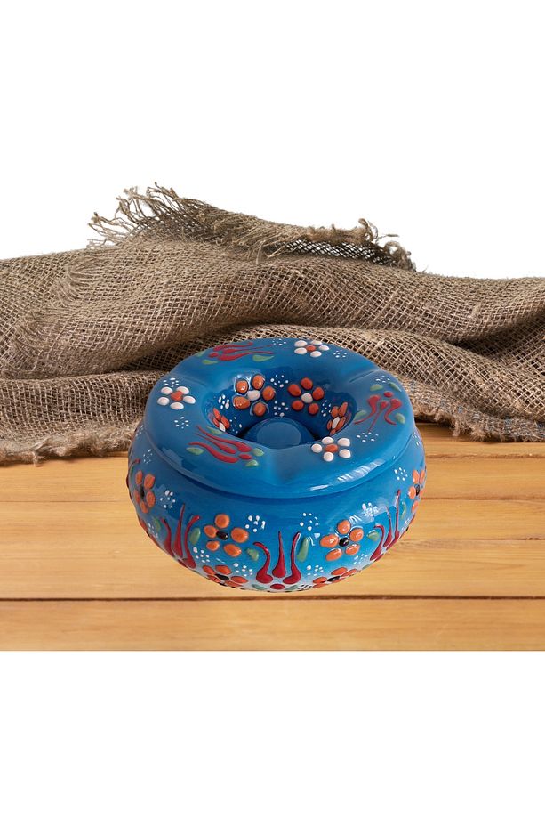 Seramik Küllük, Seramik Kül Tablası, Kapaklı Kül Tablası, Küllük, Kül Tablası, - 6