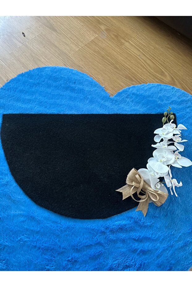 Black Mop with Orchids - 1