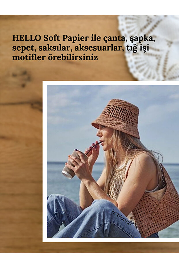 Hello Soft Paper Soft Paper Strings No:01 - 2 Pieces - 5