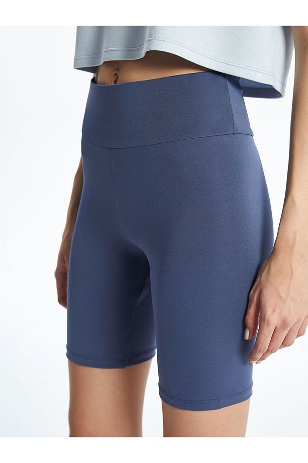 XSIDE ACTIVE Beli Lastikli Kadın Spor Şort Tayt - 3