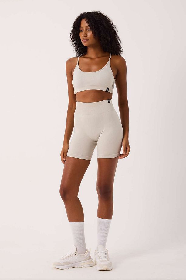 Glowfit Yüksek Bel, Toparlayıcı Seamless Şort - 5