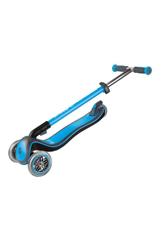Elite Deluxe 3 Tekerlekli Katlanabilir Mavi Scooter - 4