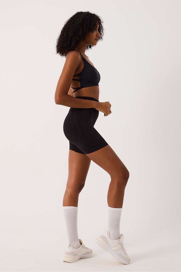 Glowfit Yüksek Bel, Toparlayıcı Seamless Şort - 6