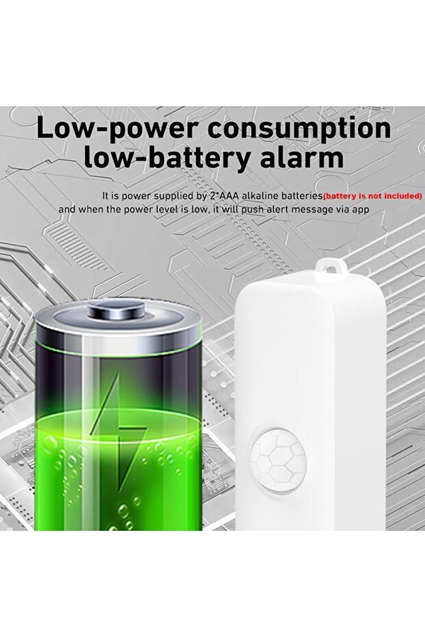 كاشف الحركة الذكي PIR Tuya Wifi مستشعر حركة الإنسان للأمن المنزلي يعمل مع Smart - 6