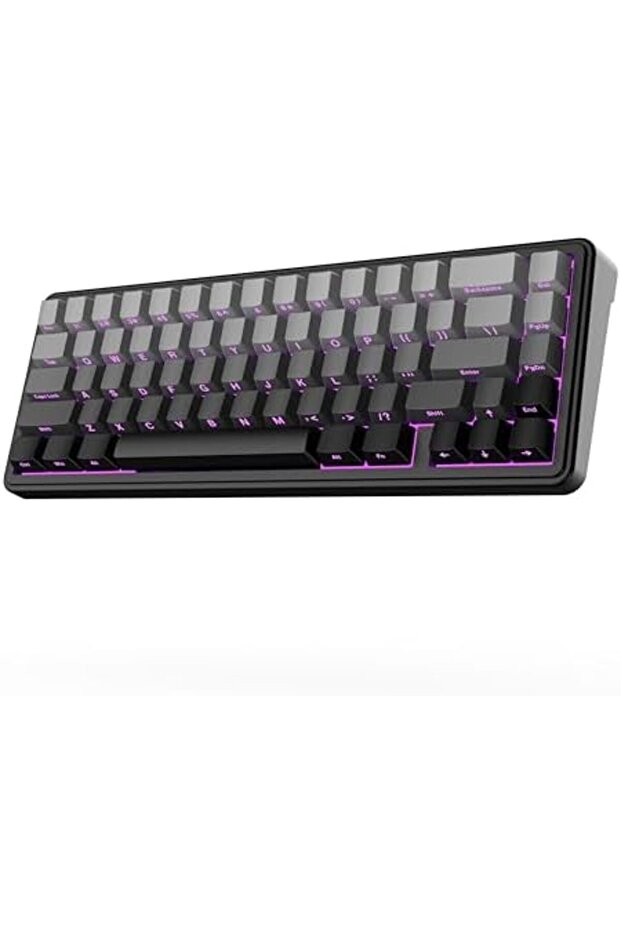 x Aula F65 65% Wireless Mechanical Keyboard, Hot Swappable Gasket Custom Gaming Keyboard - 2