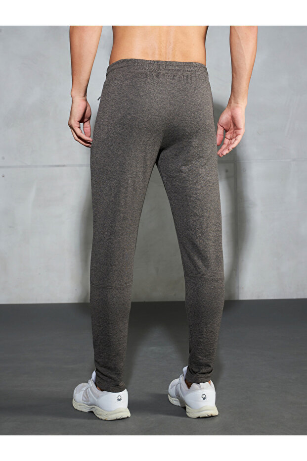 Solid Trackpants with Drawstring - 4
