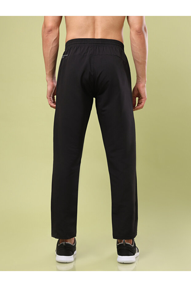 Solid Trackpants with Drawstring - 4