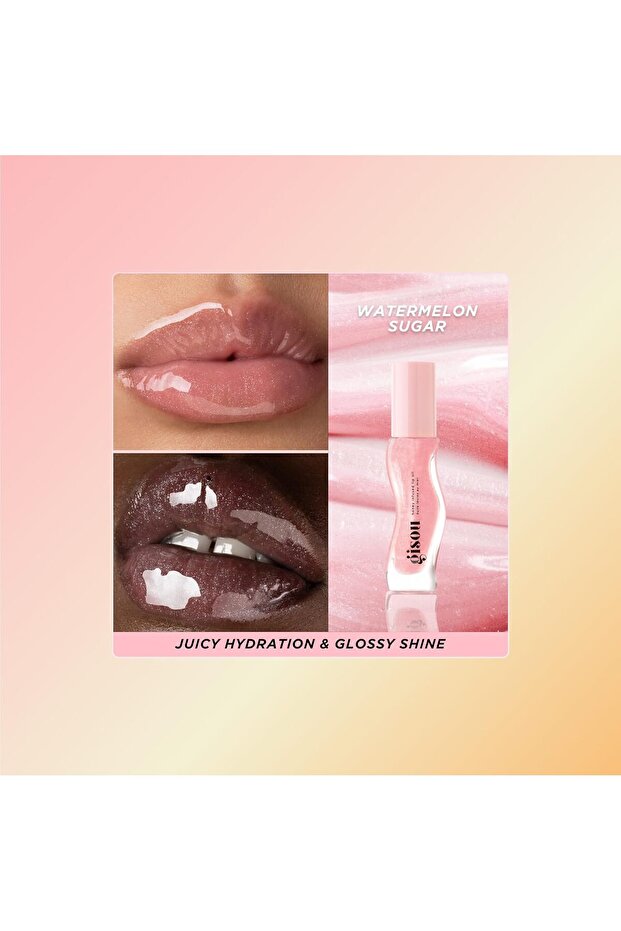 Gisou Honey Infused Lip Oil, Watermelon Sugar, 8 ml - 9