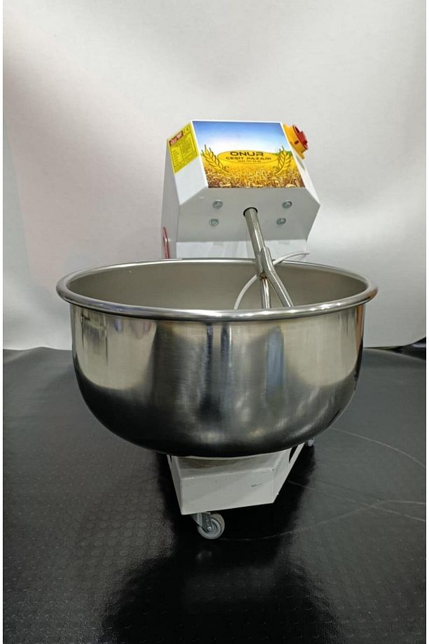 DEV MİKSER PROFESYONEL HAMUR KARMA MAKİNASI 15 KG UN 10 LT SU 25 KG KAPASİTELİ - 5