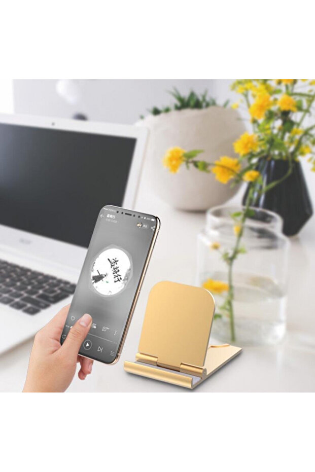 قاعدة جوال مكتبية قابلة للتعديل بتصميم أنيق - 1