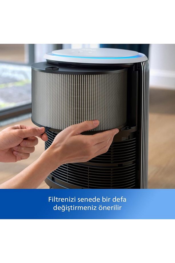 Drmz En Temiz Versunix 3200 Serisi Hava Temizleyici,Uzaktan Kontrol,NanoProtect HEPA,15 dB - 7